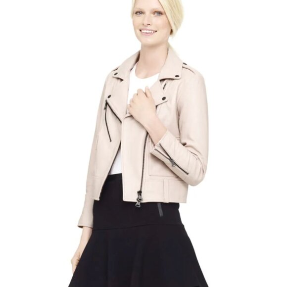 Club Monaco Delaine Moto Jacket - Picture 1 of 9